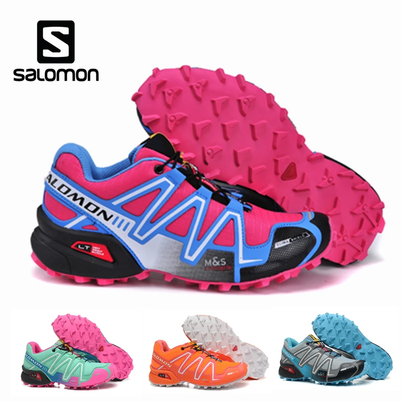 Salomon Скорость Крест 3 Для женщин обувь для спорта на открытом воздухе спортивные