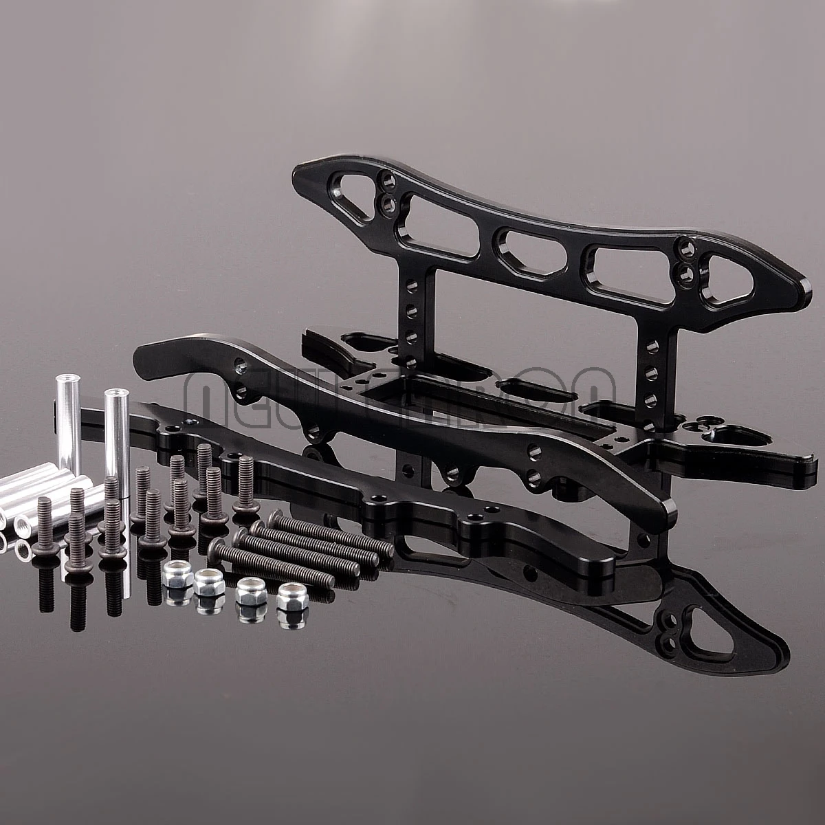 Новый комплект ENRON RC 1:10 CNC с алюминиевым шасси салазки для радиоуправляемого