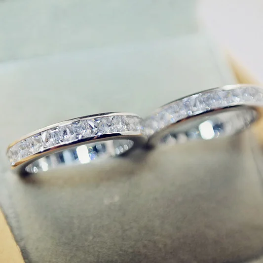 Высокое качество модное ювелирное изделие SS925 серебряное кольцо Блеск