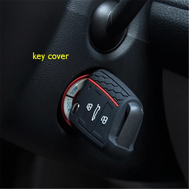 Силиконовый чехол для ключей защитный Polo 2016 golf 7 MK7 Skoda Octavia combi A7 SEAT Leon Ibiza CUPTRA |