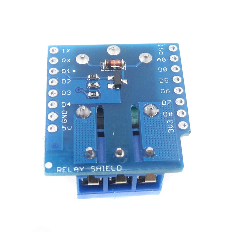 For WeMos D1 mini One Channel relay shield module for wemos d1 esp8266 expansion board arduino | Электронные компоненты и