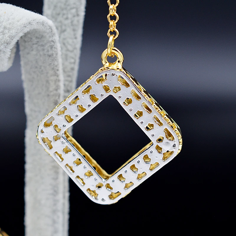 Sunny Jewelry модные ювелирные изделия 2020 Женское Ожерелье Серьги Кулон Ювелирные
