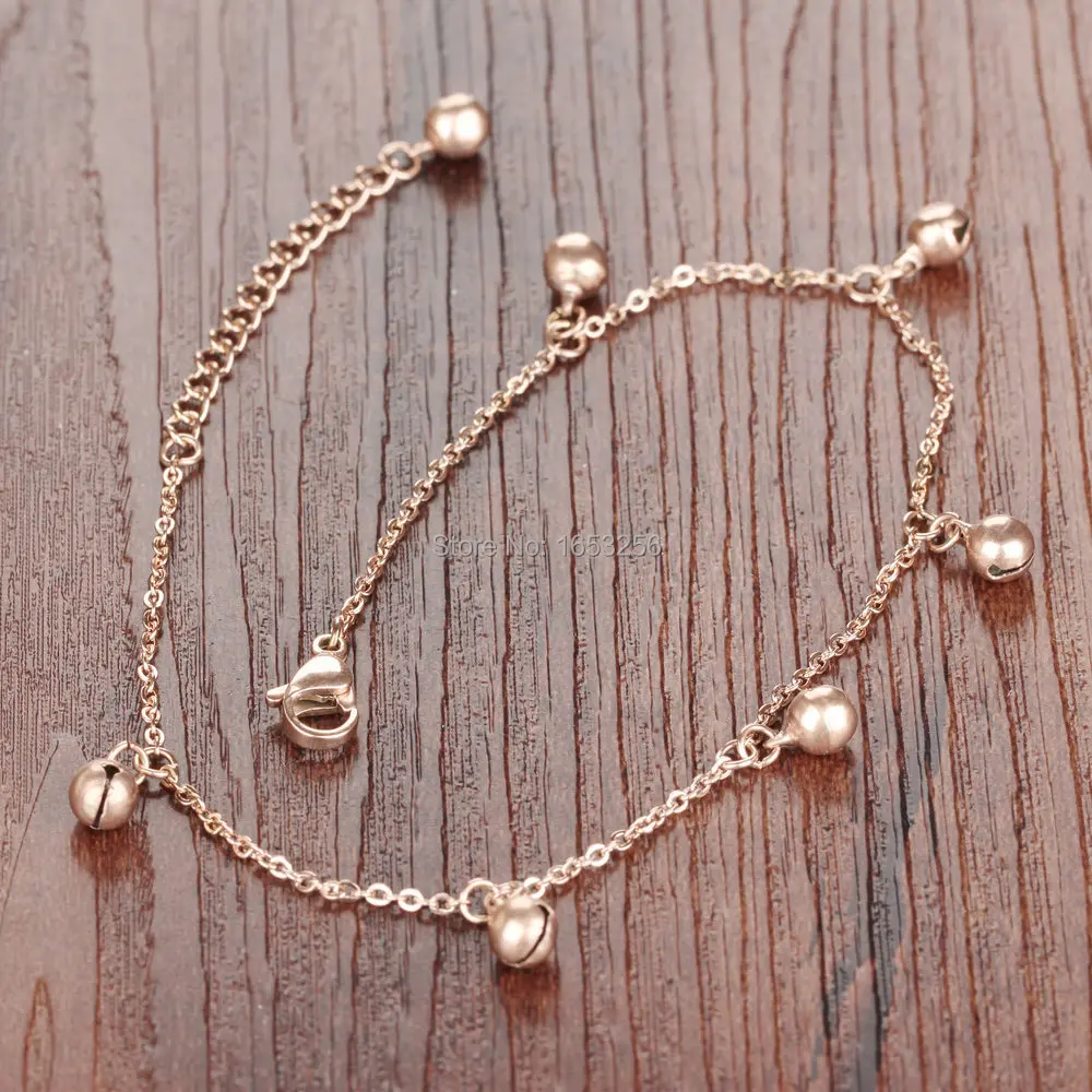 Новый модный браслет из розового золота с кристаллами нержавеющей стали