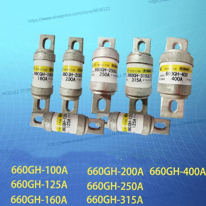Защитный предохранитель 660GH 250ULTC 250A 315ULTC 315A 350 350A 400 400A 660V Новый|Детали генератора и