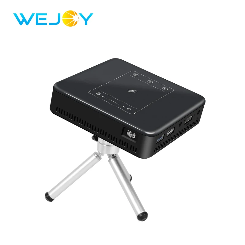 

Wejoy DL-S10 Android 7,1 светодиодный мини DLP проектор Full HD видеопроектор сенсорный Карманный кинопроектор мобильный проектор с поддержкой телефона