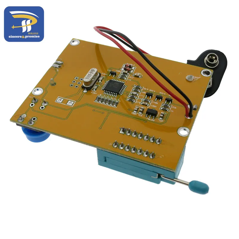 Mega328 M328 LCR T4 ESR Meter светодиодный тестер транзисторов диодов триодов Емкость MOS