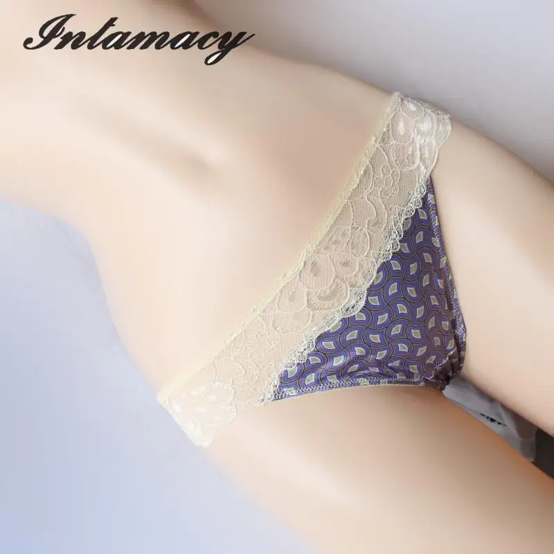 Большие европейские и американские хлопковые кружевные ультратонкие Бесшовные