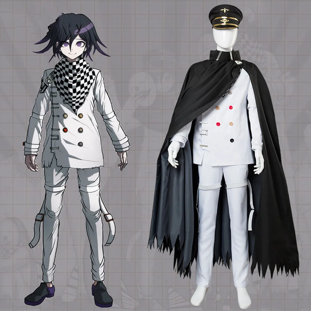 Высокое качество аниме Danganronpa V3 Killing Harmony Ouma Kokichi наряд косплей японская игра
