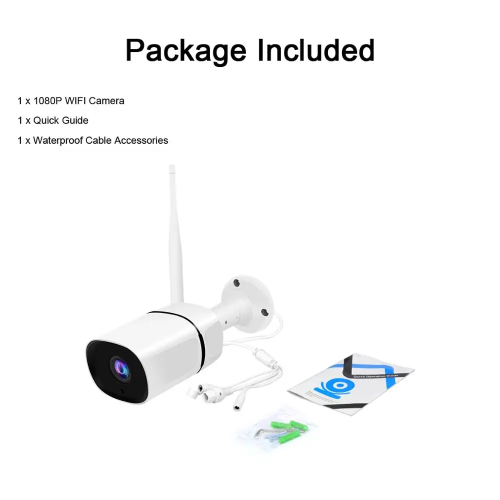 HD 1080 P ip камера наружная IP66 Водонепроницаемая видеонаблюдения с 36 шт. IR ночного