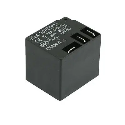 JQX-30F(T91) обмотки статора DC 12V 5-контактный 30A 250VAC/20A 28VDC реле мощности PCB