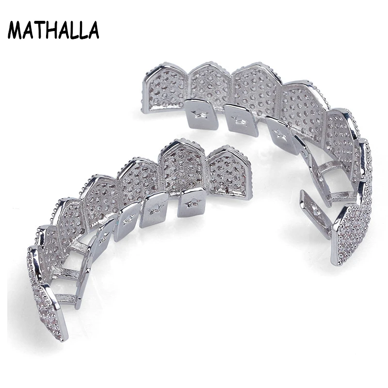 MATHALLA золотистые/Серебристые украшения для мужчин сверкающие кубические