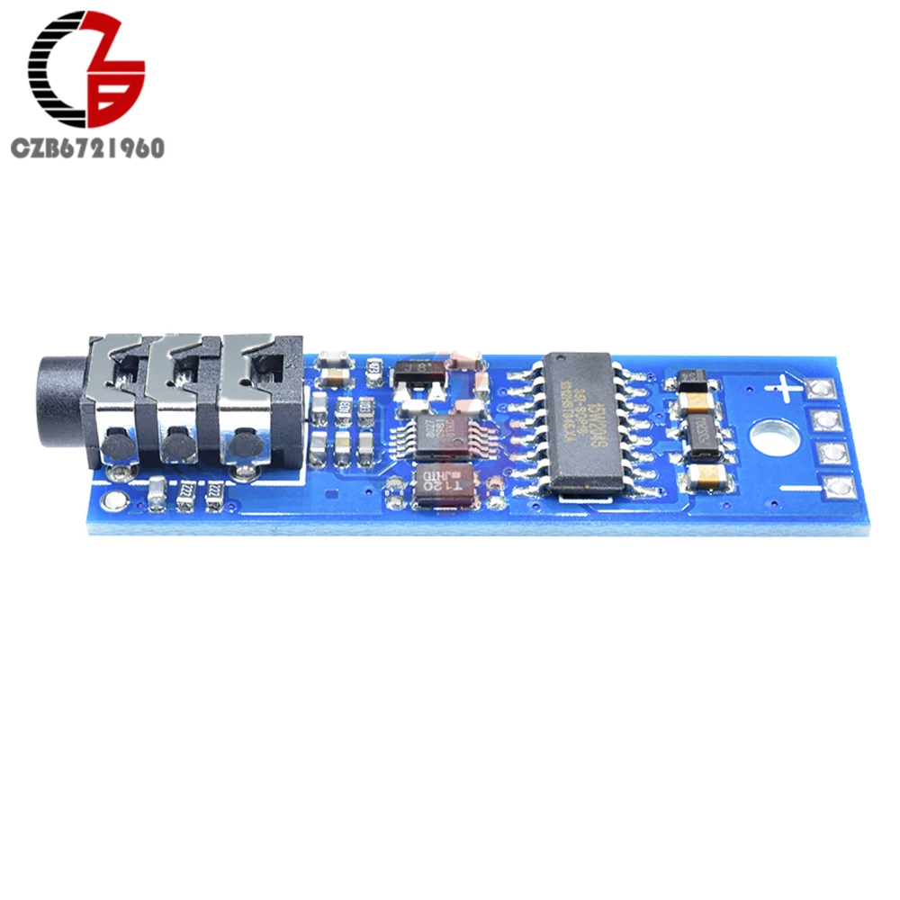 Цифровой Стерео FM передатчик Модуль DC 3V 6V 76 108MHz фазовая Блокировка петли