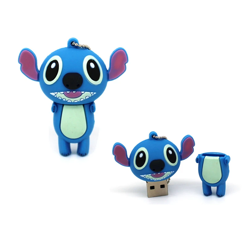 Mini Lovely Cartoon Lilo & Stitch USB 2 0 флеш накопители 8 ГБ 4 накопитель 32 Гб карта памяти 16