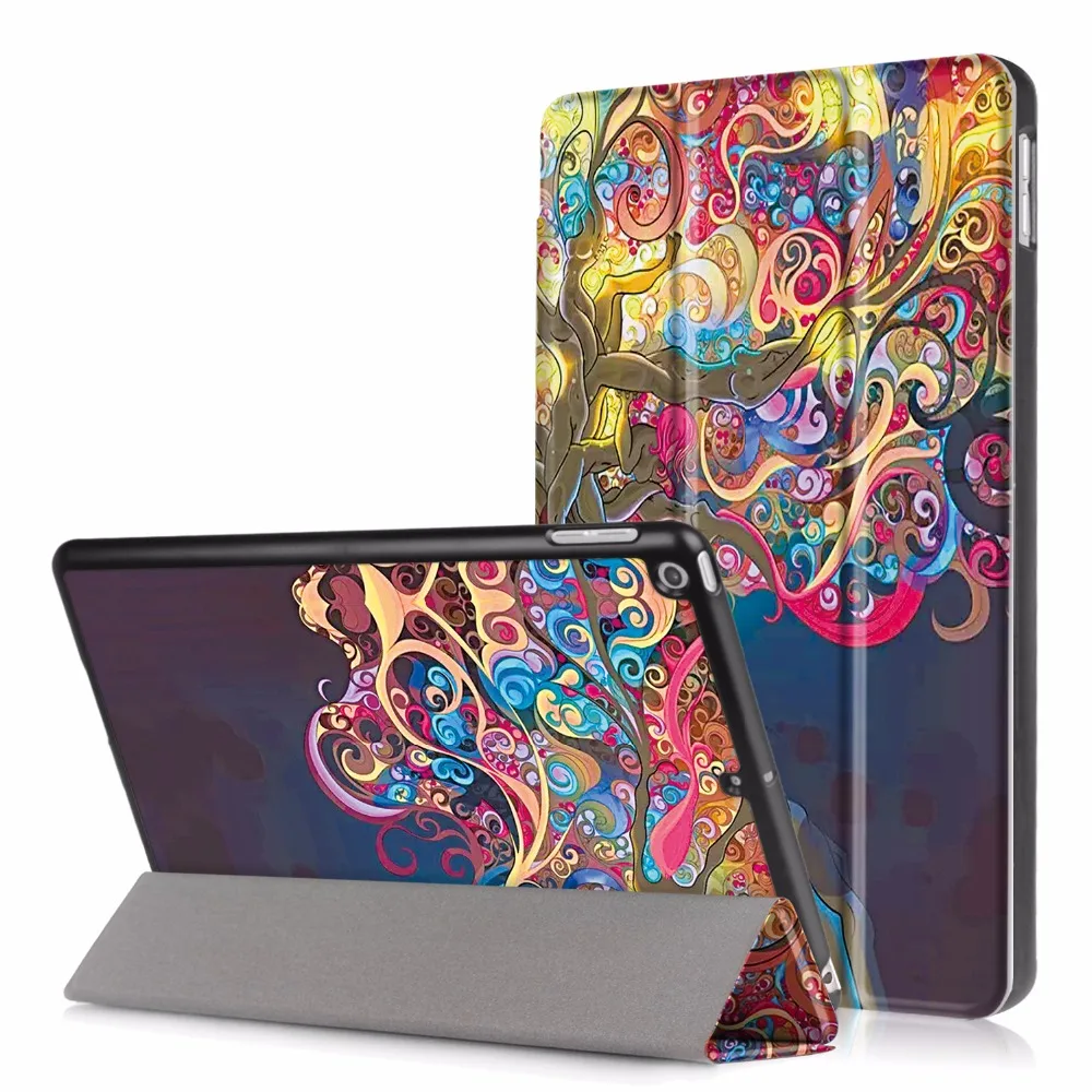 Магнитный кожаный умный чехол для Apple, iPad 9,7 5-го поколения A1954 Coque Capa Funda