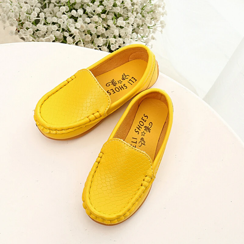 Spring new style baby boy leather shoes girls roller sneakers non-slip child Casual shoe kids soft PU Peas for boys | Детская одежда и