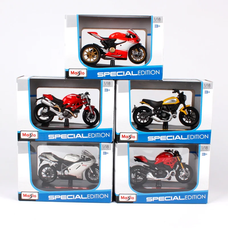 

MAISTO 1:18 Ducati 848 MOTORCYCLE BIKE DIECAST MODEL TOY NEW IN BOX 08011