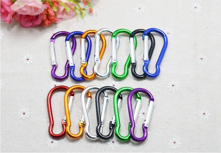 Бесплатная доставка + оптовая продажа алюминиевый карабин в форме подъемника