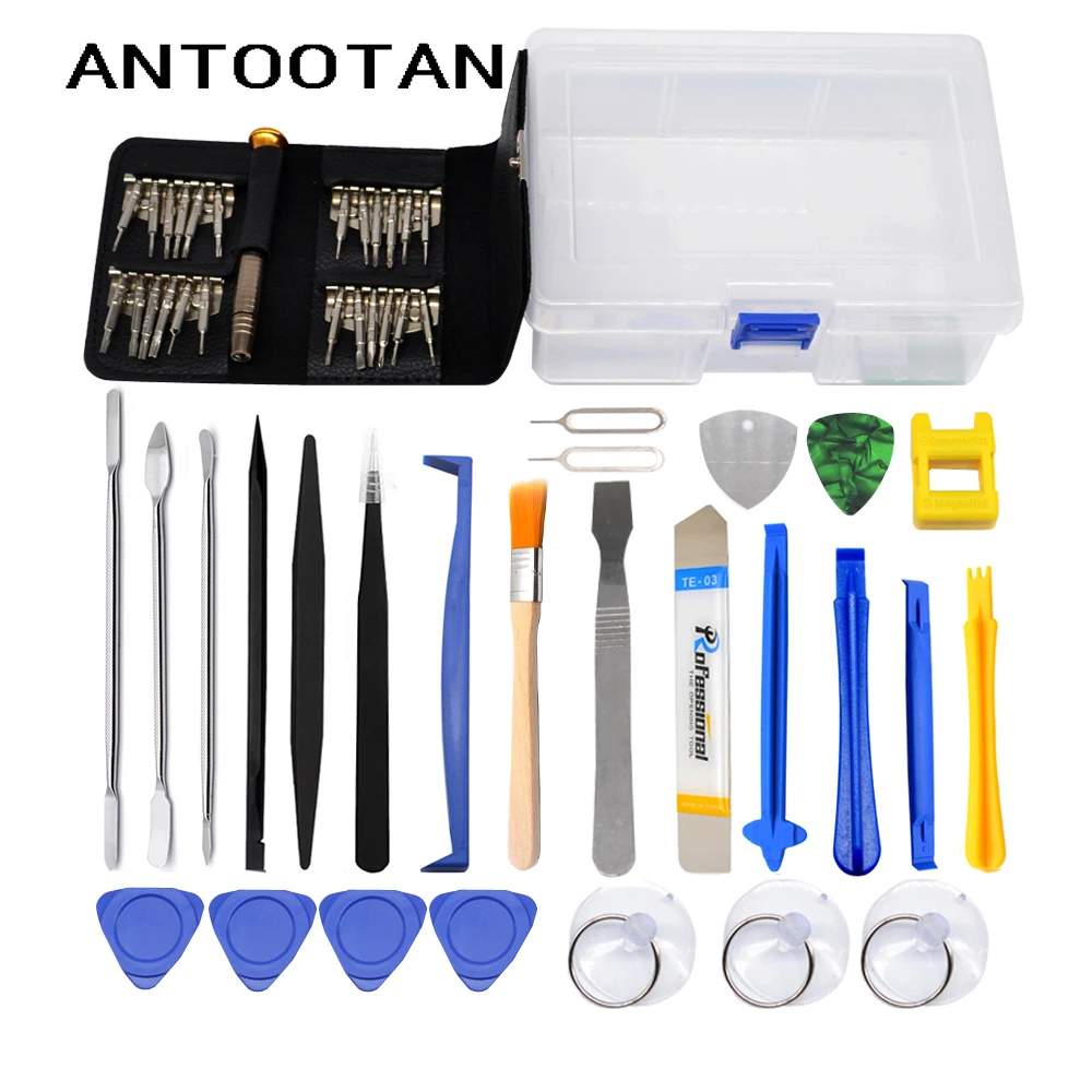 Screwdriver Pry Disassemble Tool Set Mobile Phone Screen Opening Pliers Repair Tools Kit for iPhone Samsung iPad | Инструменты