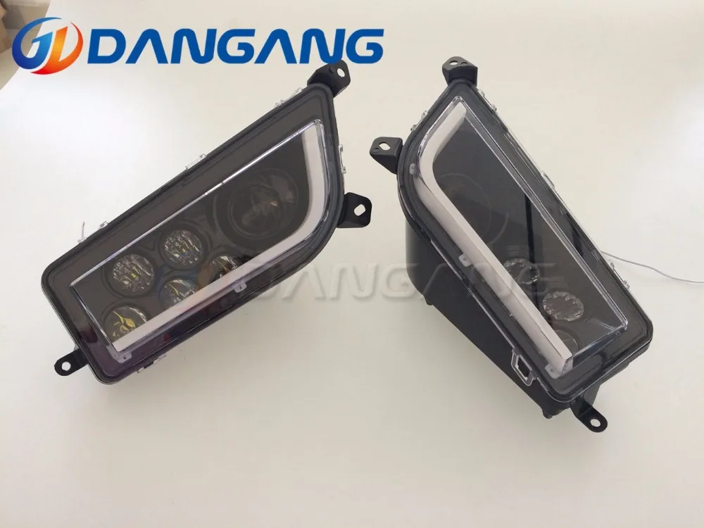 Для 2015-2017 POLARIS RZR 900-комплект черсветодиодный светодиодных гало фар-с ангельским