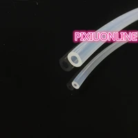 1pcslot yt909b transparent hose 17 id 6 4 mmod 9 6 mm silicone tube tubing for peristaltic pumps plumbing hoses 1meter