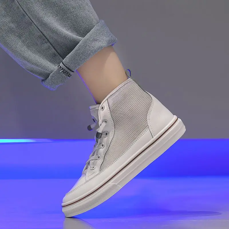 Taoffen/дышащая обувь для скейтбординга с перекрестными ремешками женские