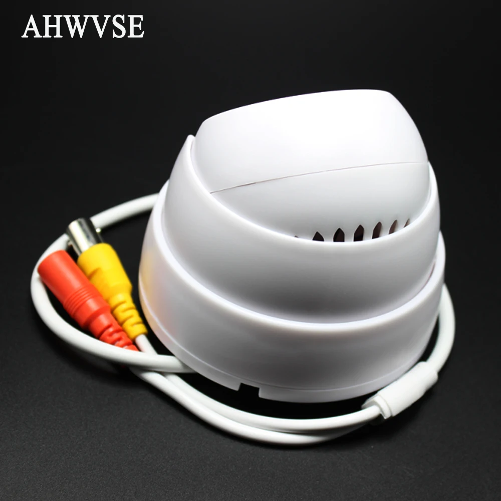 Ahwvse Широкий формат видеонаблюдения Камера ИК-24 LED Цвет CCD купольную CCTV AHD Cam 1080 P 960