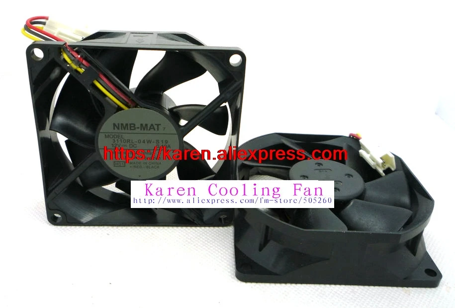 

8025 12V 0.1A 3110RL-04W-S19 projector cooling fan 3110RL-04W-S10