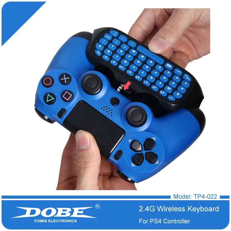 Беспроводная клавиатура контроллер DOBE 2 4G для PS4 Slim Pro геймпад брендовая