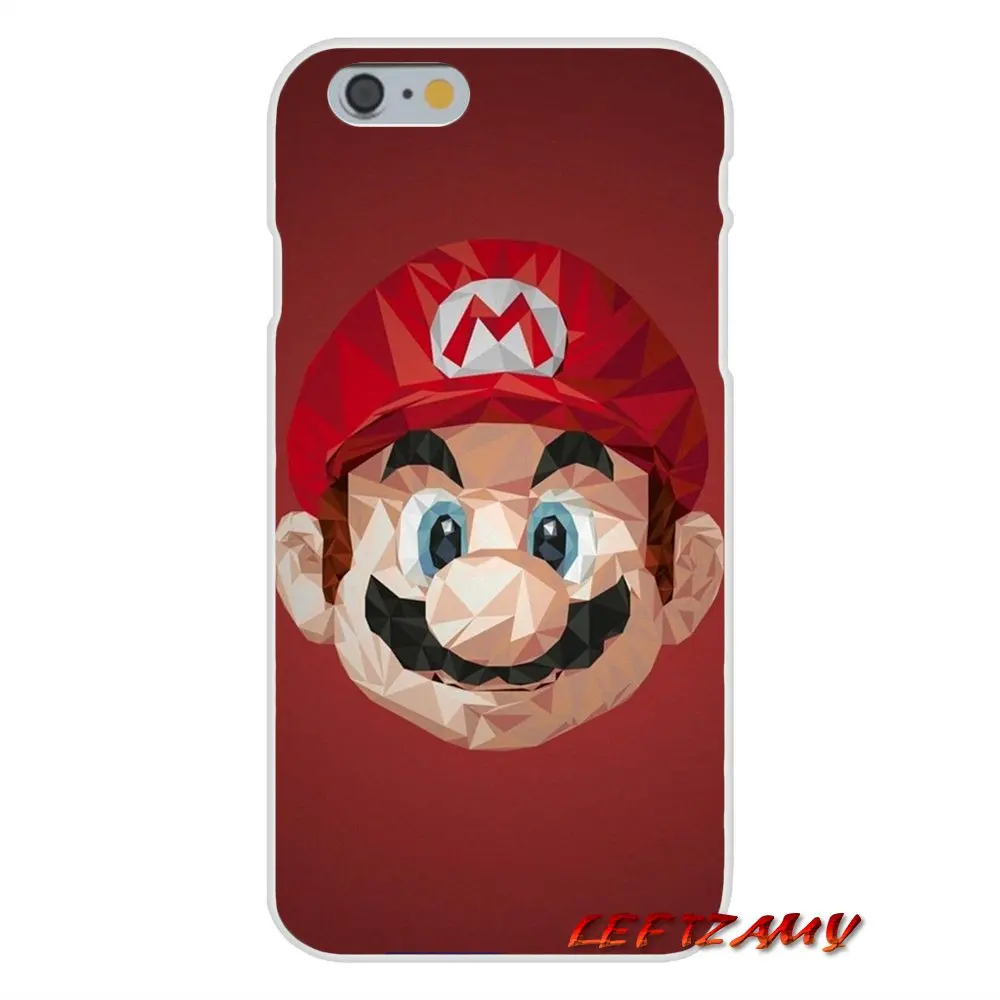 Чехлы Super Mario Bros грибы художественный постер для Sony Xperia M2 M4 M5 E3 XA Aqua Z Z1 Z2 Z3 Z5 compact LG K4 7