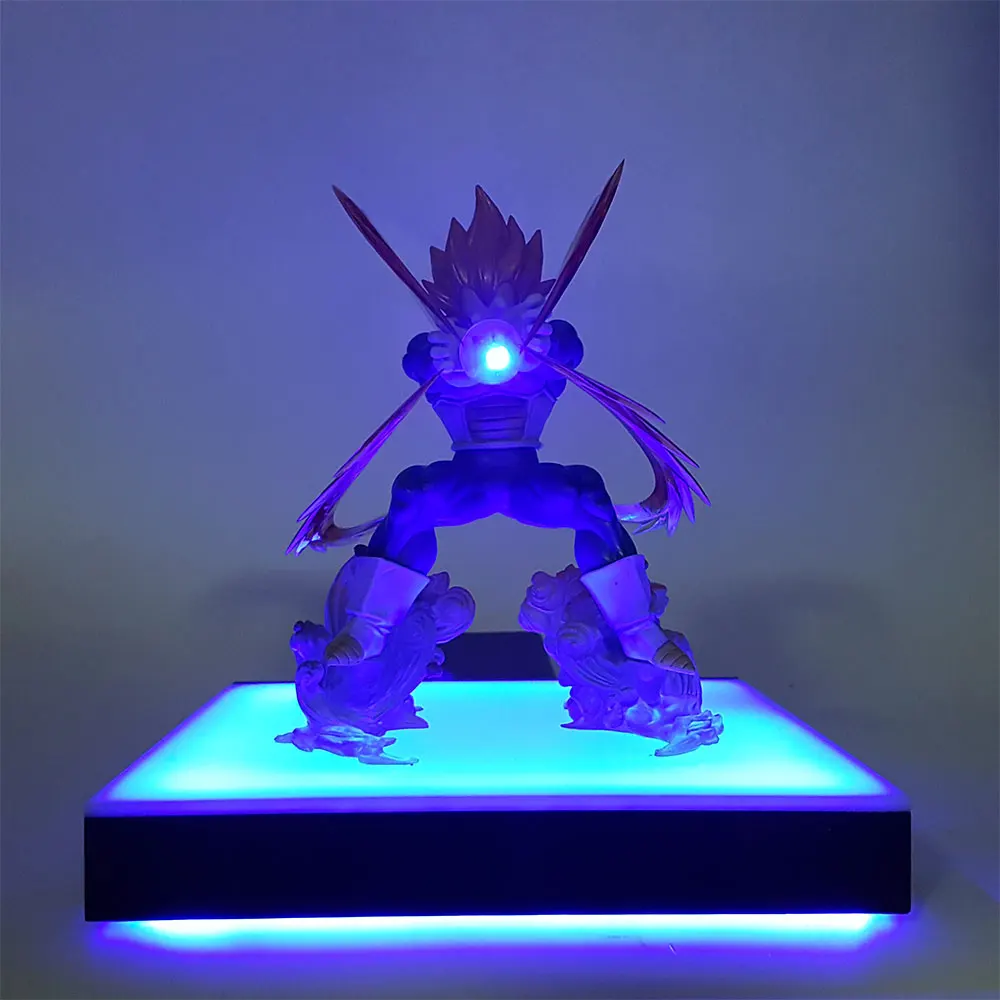 Dragon Ball Z Vegeta DIY Ночная Лампа Супер Saiyan DBZ Вегета фигурка светодиодный настольная лампа для детской спальни украшение дома MY2
