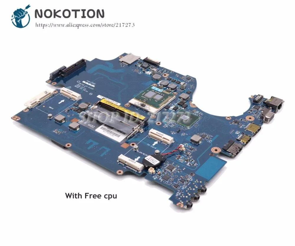 

NOKOTION For Dell studio 1747 1749 Laptop Motherboard CN-0Y99F7 0Y99F7 NAT02 LA-5154P Main Board HM55 UMA DDR3