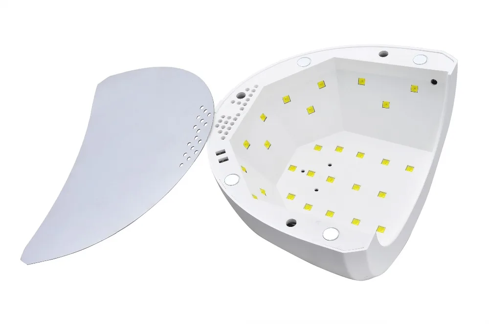 Sunone 24/48 Вт LED УФ Сушилка для ногтей белый свет авто Сенсор маникюр 365 + 405nm двойной