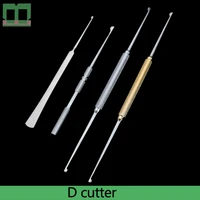 d cutter stainless steel cosmetic and plastic surgery instruments and tools single head round handle double detacher