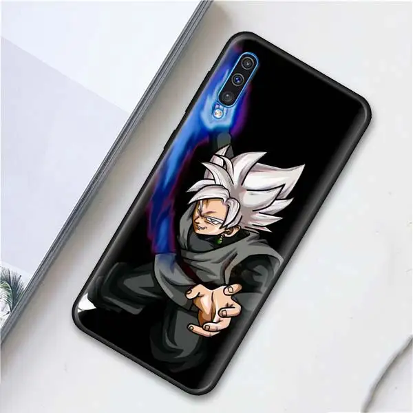 012 Мягкий чехол для телефона Goku Dragon Ball Z Super Saiya s для samsung Galaxy A10 A20 A30 A40 A50 A70 A6 A7 A8 Plus A9 M30 M20 черный чехол C - Цвет: 012