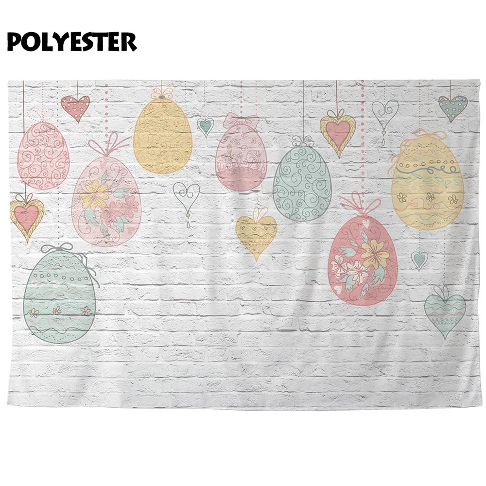 Funnytree пасхальные фоны фотографии белые кирпичные яйца краска любовь просто фон