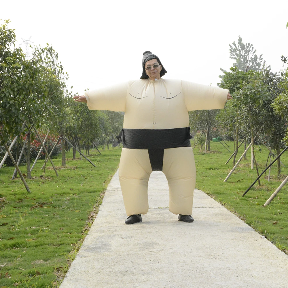 Надувные костюмы Sumo наряд для взрослых нарядное водонепроницаемое платье