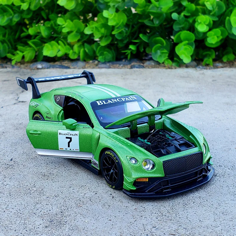 1:32 весы для Bentley Continental GT3 новая Лицензированная литая под давлением