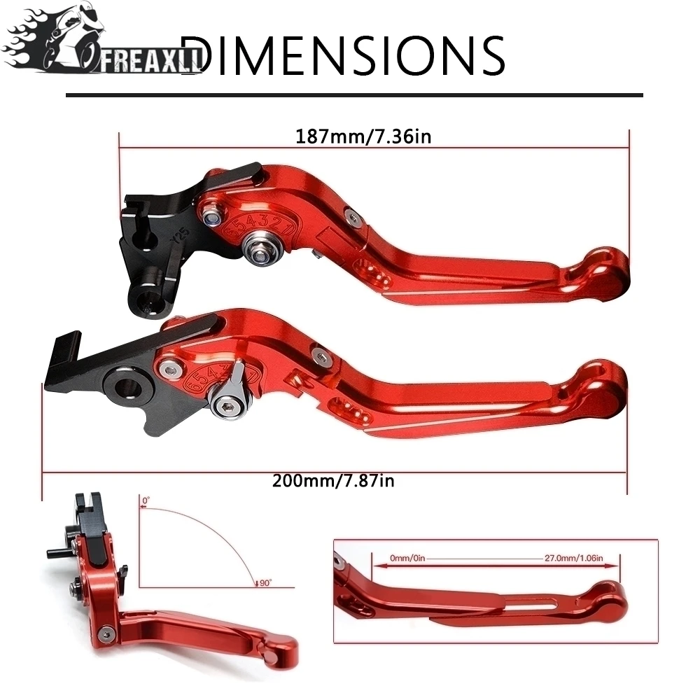 With RF900R LOGO Motorbike Motorcycle Folding Brake Clutch Levers For SUZUKU 1994-1997 1995 1996 | Автомобили и мотоциклы