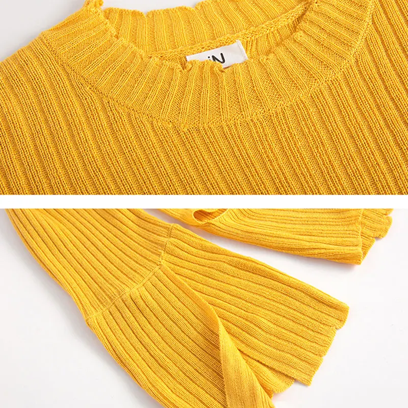 

Women Loose Sweater Spring 2019 Fashion female Pullovers Jumper Pull Over sized Sweater Women Short Sweater Tops DKM172853