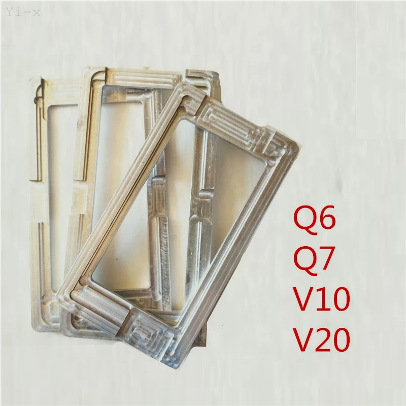 

LCD Outer Glass Position Alignment Mold Holder Glue Mold Aluminum Metal mould For LG V10 V20 Q6 Q7