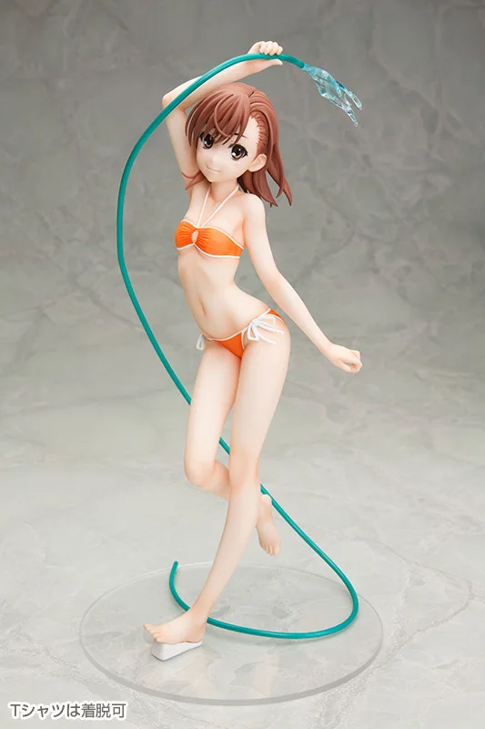 Аниме Toaru Kagaku no Railgun Mikoto Misaka ПВХ фигурка сексуальная фигурка девушки игрушка 28 см