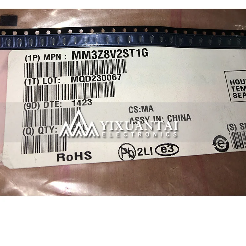 100 шт./лот Бесплатная доставка оригинальный MM3Z8V2ST1G MM3Z8V2 TH SOD323 | Обустройство дома