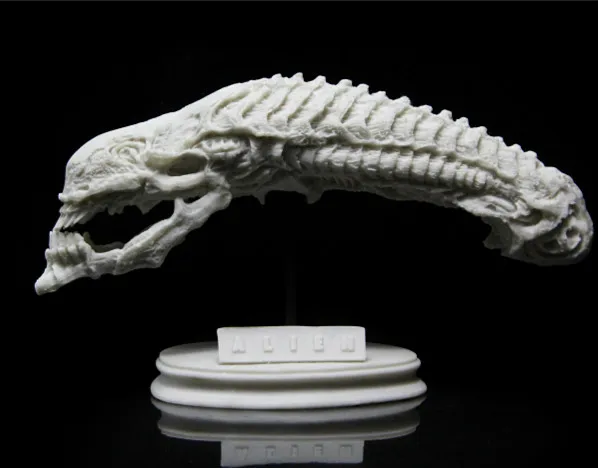 Гаражный набор чужой 1/6 AVP ксеноморф королева Череп белая форма каучуковая