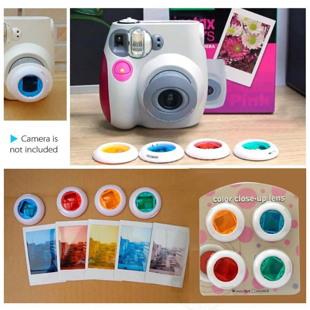 Для камеры моментальной печати Fujifilm Instax Mini HELLO KITTY розовый чехол из искусственной кожи+ альбом+ 10 шт. набор аксессуаров
