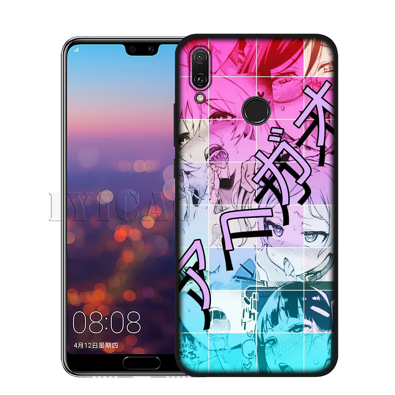 4 Iyicao аниме девочка мультфильм японский силикон мягкий чехол для huawei Y7 Y6 Prime Y9 Honor 8C 8X8 9 10 Lite 6A 7C 7X 7A Pro - Цвет: 4