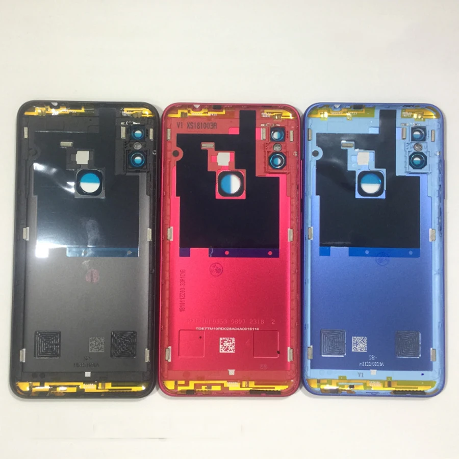 100% оригинал для Xiaomi Redmi Note 6 Pro задняя крышка Корпус батарея Дверь боковой ключ