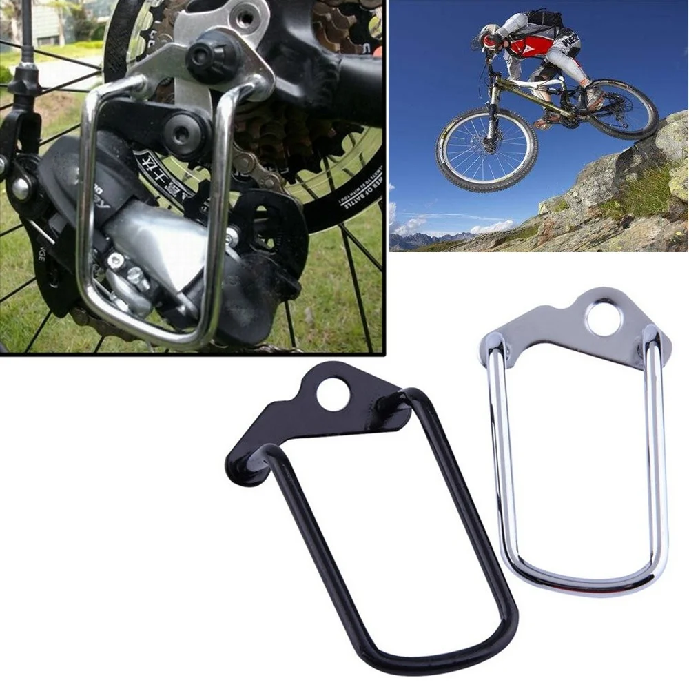 

1Pcs Adjustable Steel Bicycle Mountain Bike Rear Gear Derailleur Chain Stay Guard Protector Outdoor Cycling Accessories