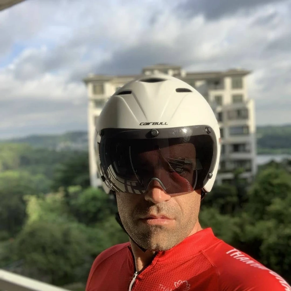 cairbull Triathlon/Time Trial TT Aero Helmet
