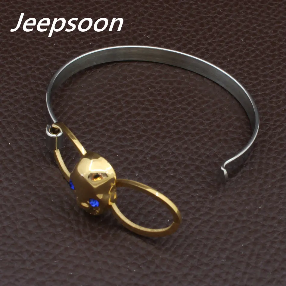 Оптовая продажа новейший Скелет ювелирные изделия браслет из нержавеющей стали