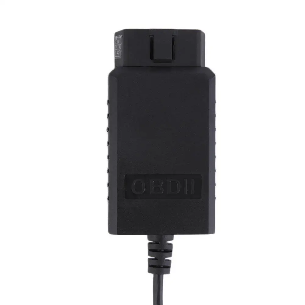 Автомобильный диагностический инструмент ELM327 USB пластик OBD2 версия V1.5 ELM 327